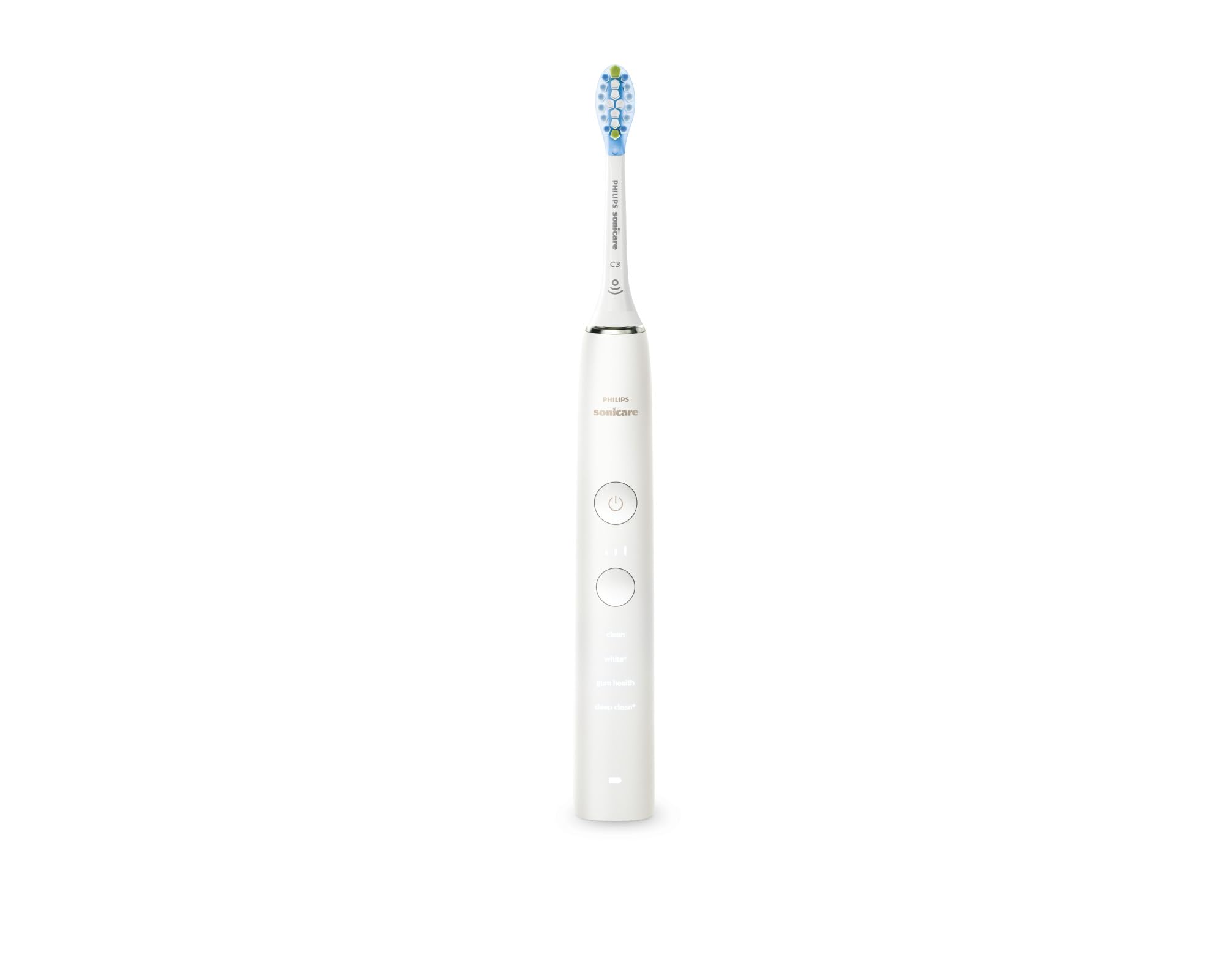 Philips Sonicare DiamondClean 9000 Special Edition Rechargeable Electric Toothbrush - HX9911/93 (White) | Professional Teeth Cleaning for Whitening & Gum Care | Perfect for Travel & Home Use