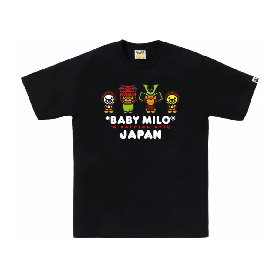 Bape Baby Milo Family College T-Shirt - Streetwear Graphic Tee for Men & Women - Casual Wear, Hip Hop Fashion, Urban Style