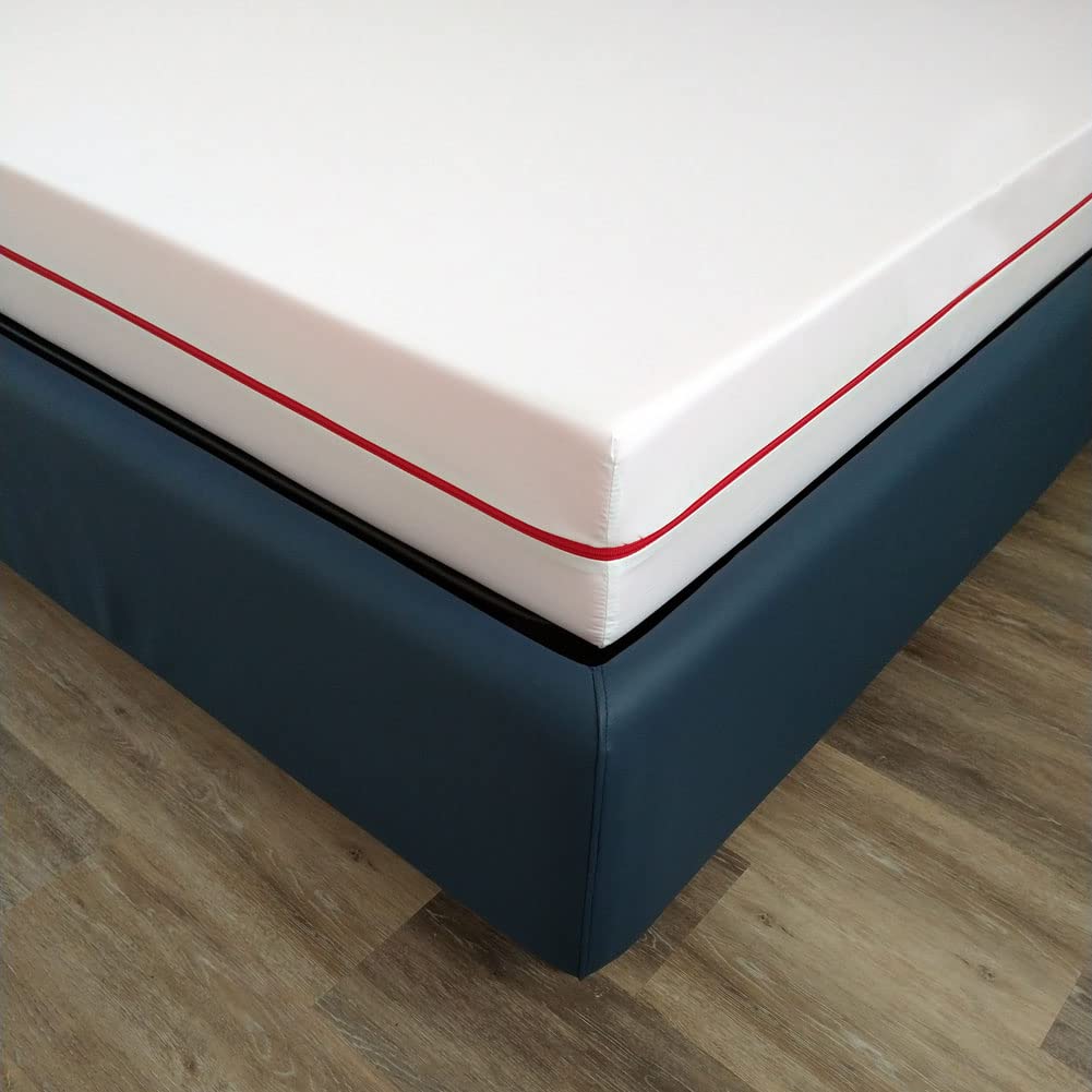 Orthopedic Hypoallergenic Mattress with High-Density AirPur® Interior & Removable Cover - 90x190cm, 15cm Height - Single Bed for Back Pain Relief & Allergy Sufferers | Perfect for Guest Rooms, Dormitories & Small Apartments