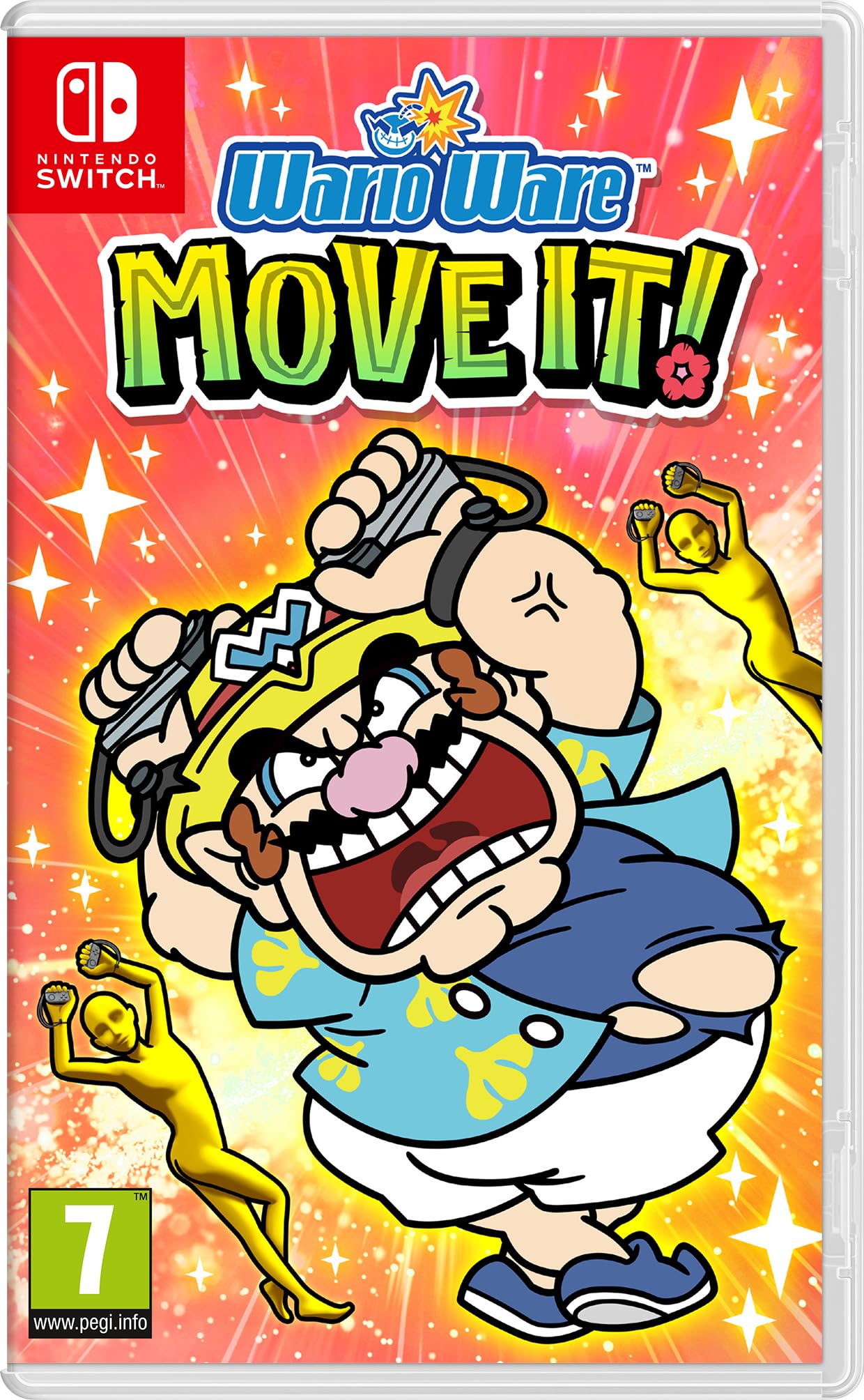 Nintendo Switch WarioWare: Move It! - Fast-Paced Party Game for Family & Friends - Perfect for Game Nights & Gatherings