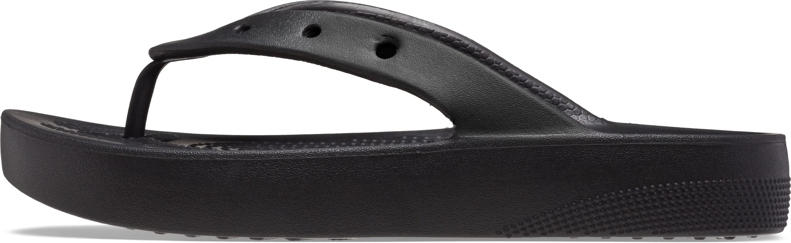 Crocs Women's Classic Platform Flip Flops - Comfortable Platform Sandals for Women | Perfect for Beach, Pool, and Summer Outdoor Activities