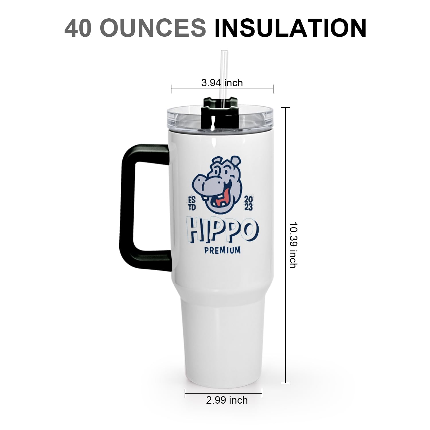 40oz Stainless Steel Sublimation Tumbler with Handle & Lid - 20 Pack Colorful Double Wall Vacuum Insulated Travel Mugs - Keeps Drinks Hot/Cold for Hours - Perfect for Coffee, Iced Tea, Water & Outdoor Activities (Camping, Gym, Office)