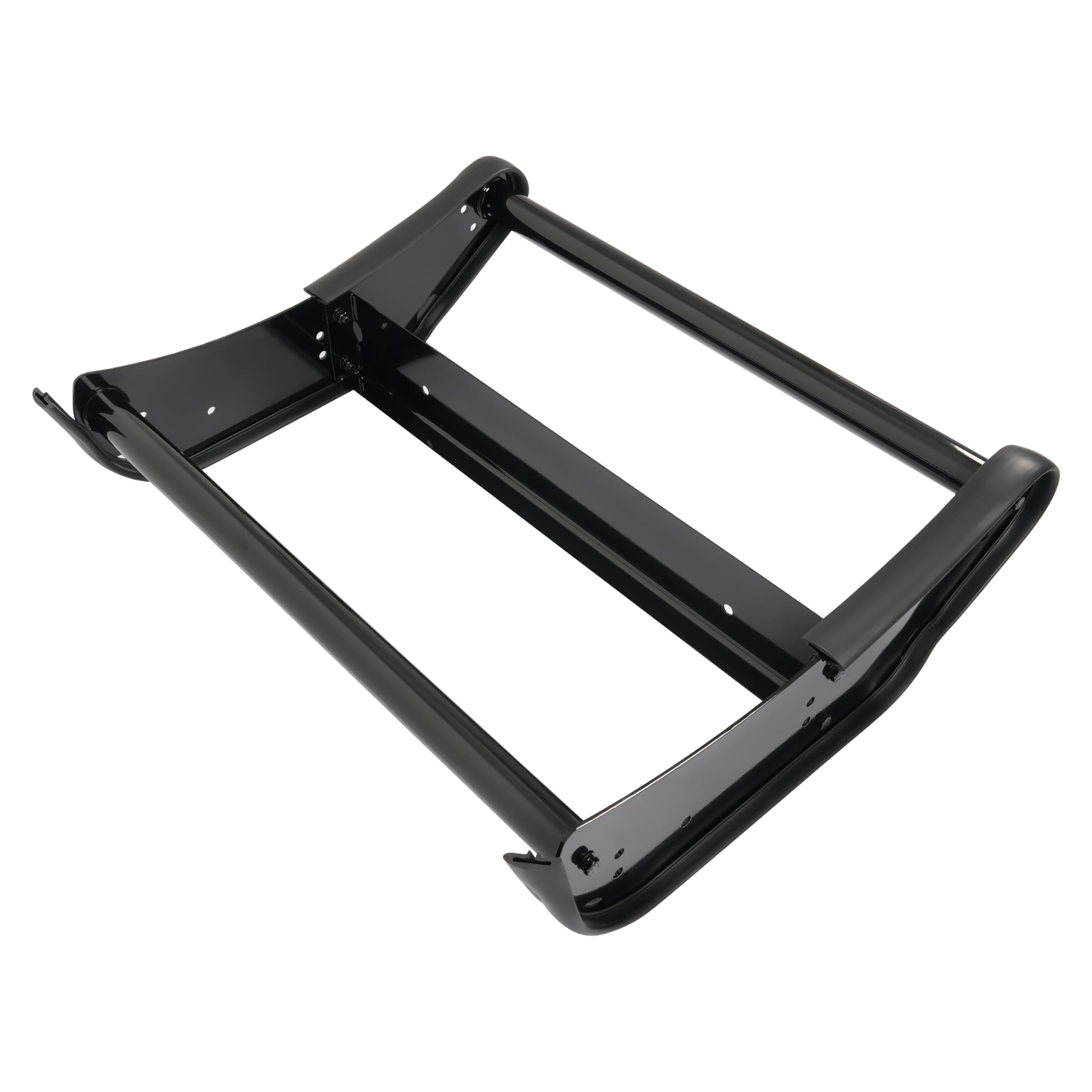 KUAFU Heavy Duty Black Steel Powder Coated Bull Bar & Grille Guard - Compatible with 2011-2015 Ford Explorer, Front Bumper Protection for Off-Road & Urban Driving