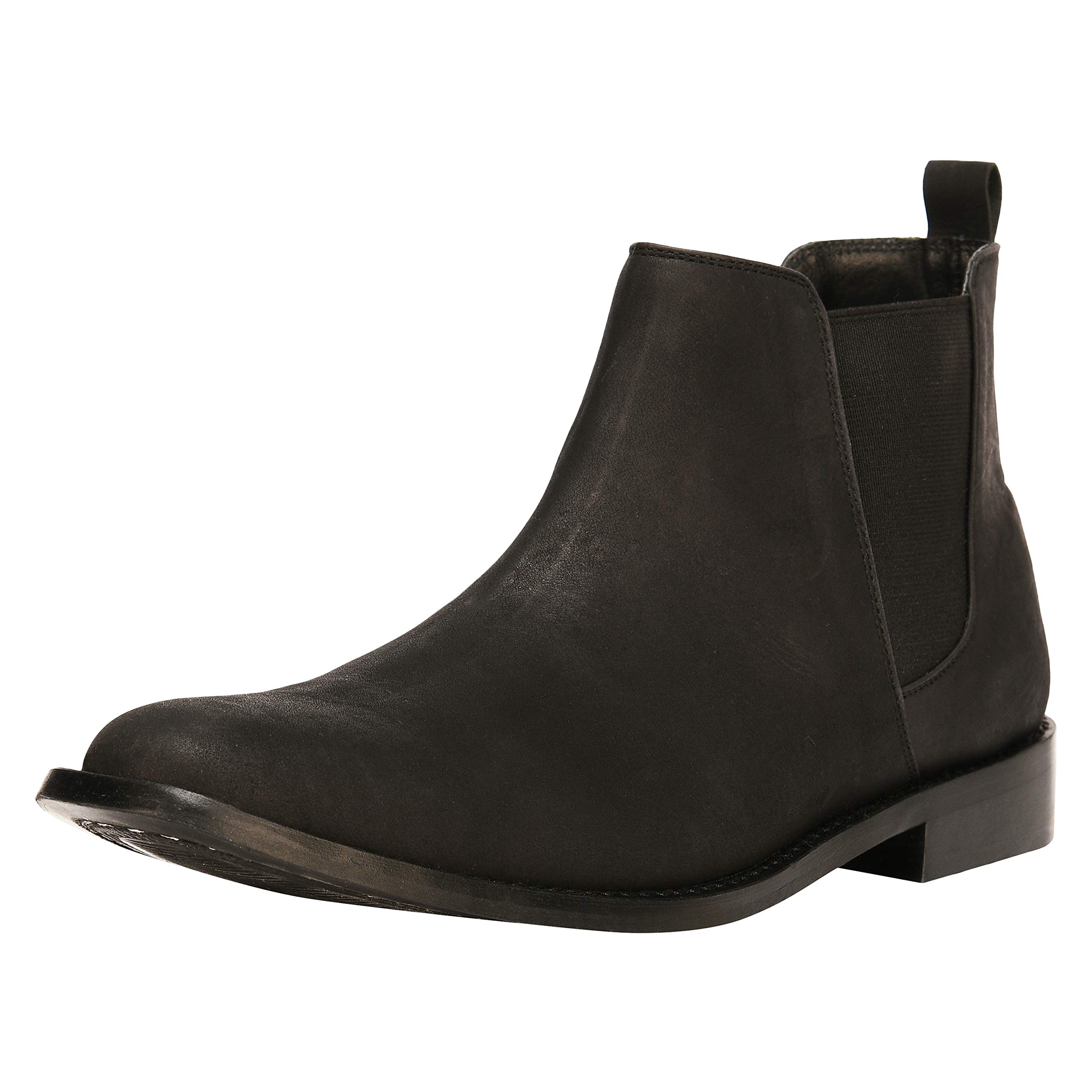 **LibertyZeno Men's Chelsea Ankle Boots - Genuine Leather Fashion Casual Dress Shoes for Work, Office & Outdoor Walking**