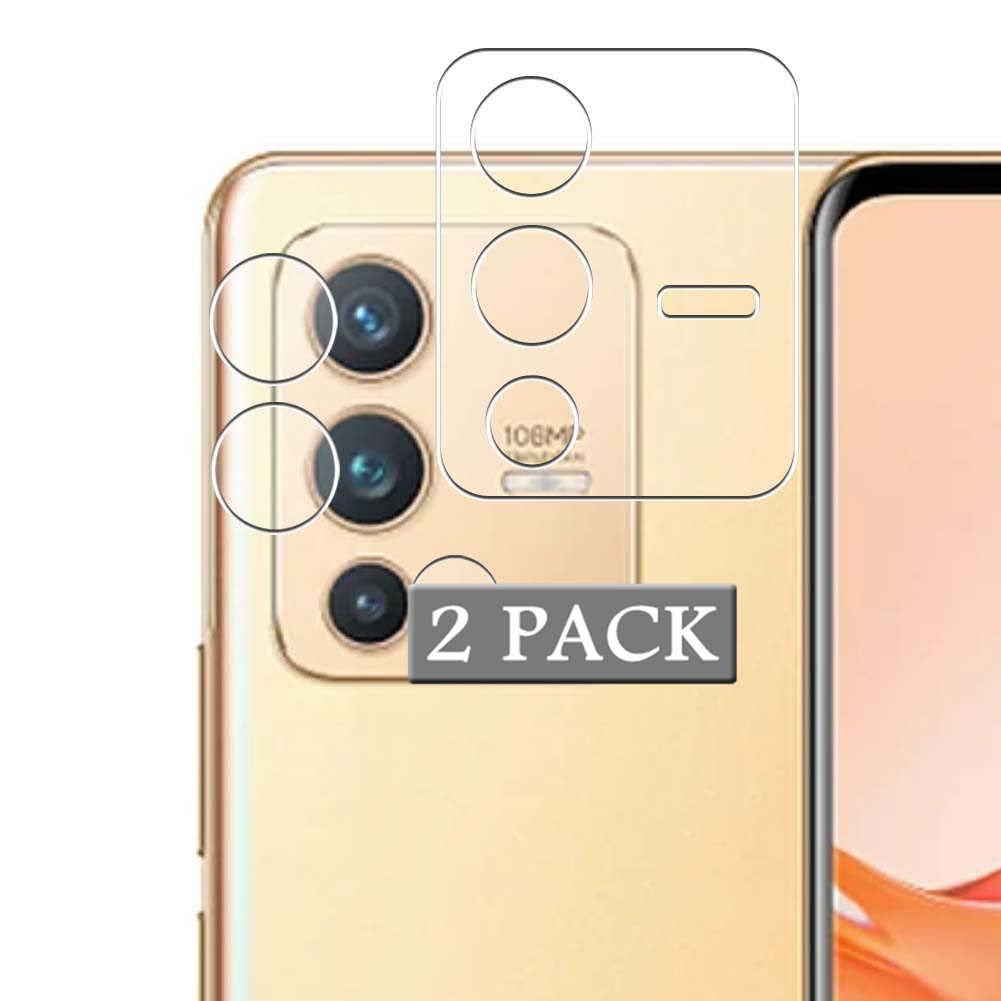2-Pack Vivo V23 5G Back Camera Lens Protector Film - HD Clear Scratch-Resistant Cover [Not Tempered Glass] for Enhanced Protection - Perfect for Outdoor Activities, Travel & Daily Use