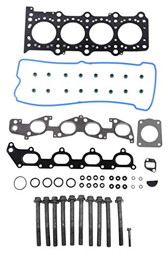 DNJ HGB520 Cylinder Head Gasket Set with Head Bolt Kit for 1996-2003 Suzuki Sidekick 1.8L 1840cc L4 DOHC Engine - Perfect for Engine Repair & Rebuild Projects