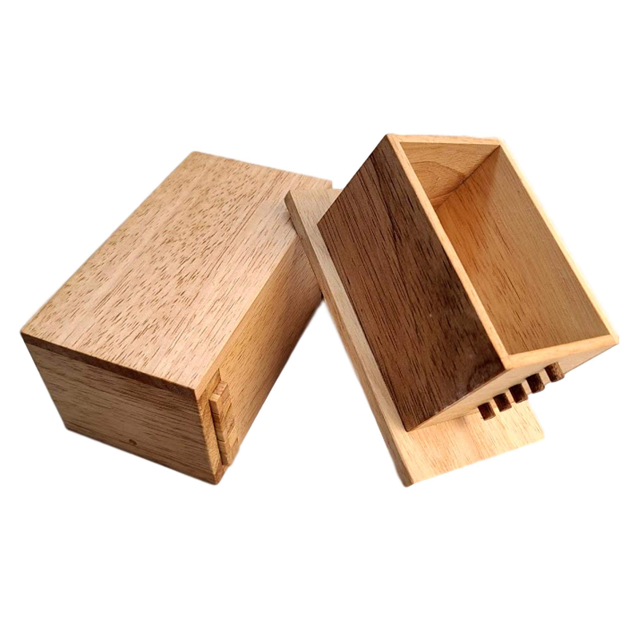 Secret Lock Box - Premium Wooden Puzzle Box for Adults | Secure Storage for Valuables, Gifts & Keepsakes | Perfect for Home, Office & Travel