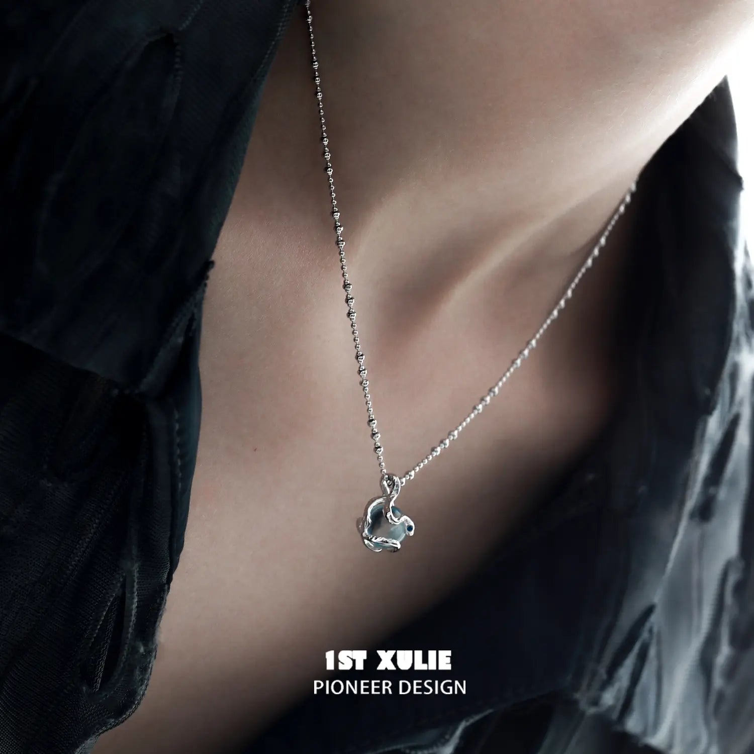 S925 Sterling Silver Snake Bite Energy Crystal Necklace for Women - Healing Chakra Pendant for Meditation, Yoga & Spiritual Protection