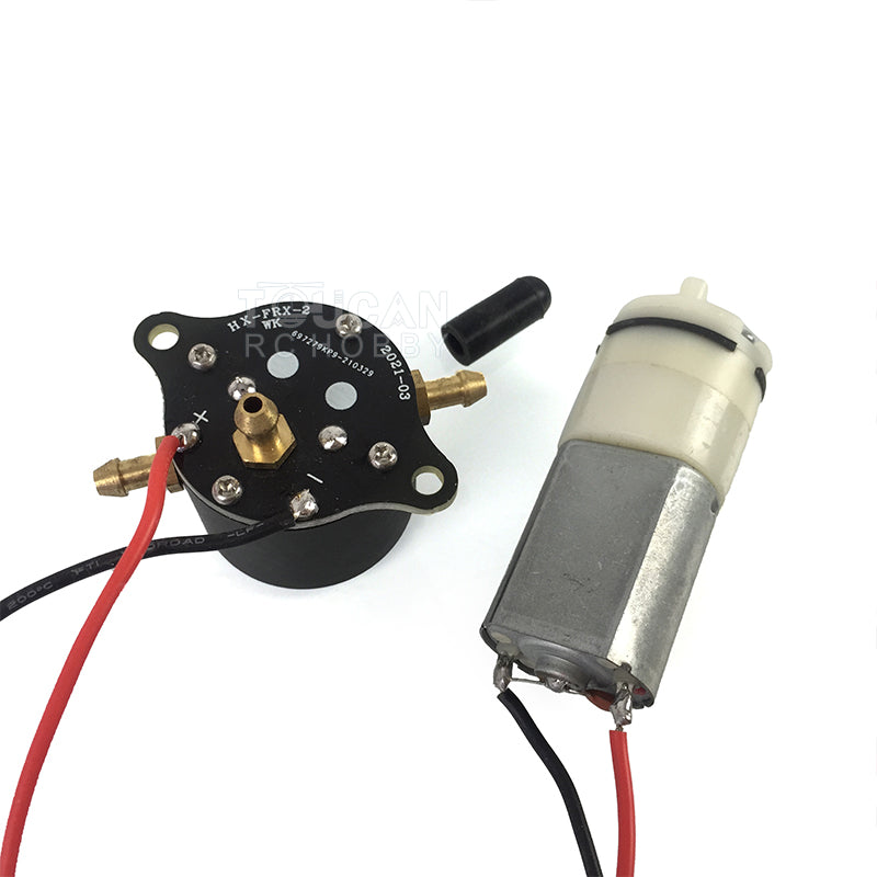 Henglong 1/16 RC Tank Metal Rotary Smoke Gearbox - Open Fire Flash Smoke Generator for DIY Tank Models | Perfect for Battle Simulation & RC Tank Upgrades