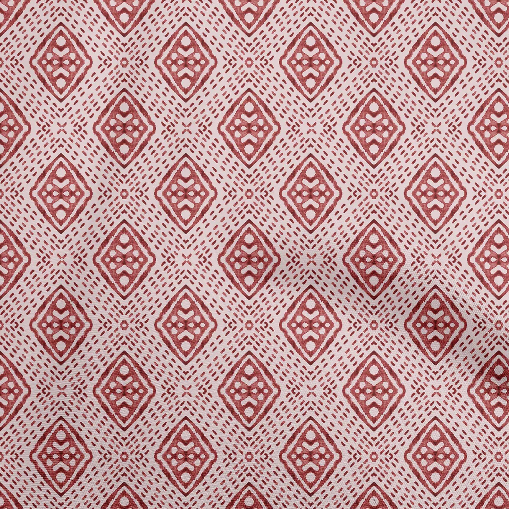 Premium Rayon Pink Salmon Fabric - 56