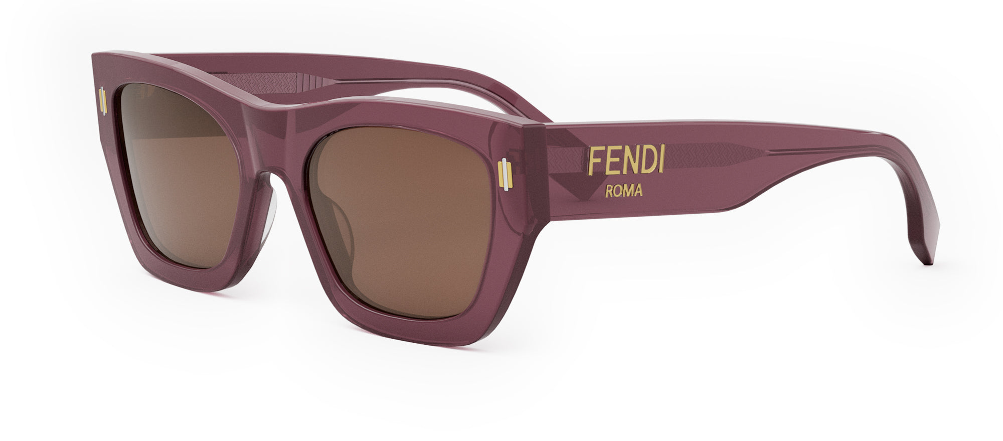 Fendi Roma FE40100I Sunglasses - Luxury Designer Shades for Women & Men - Perfect for Outdoor, Travel & Fashion