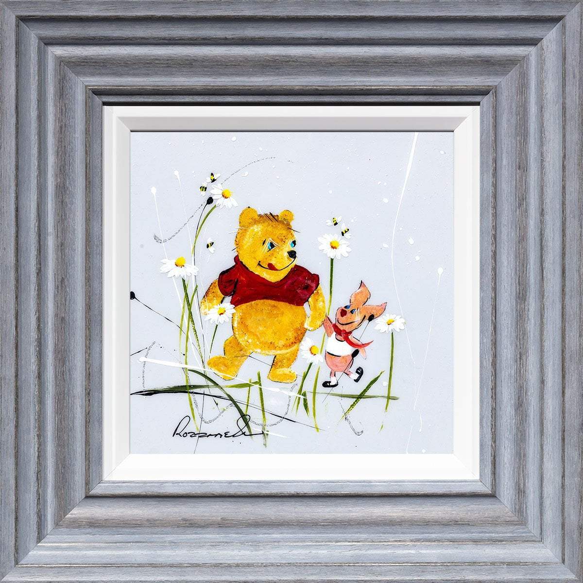 Original Set of 4 'Oh, Bother' Plush Toys - Perfect for Disney Fans, Collectors, and Winnie the Pooh Lovers - Great for Gifts, Home Decor, and Kids' Bedroom