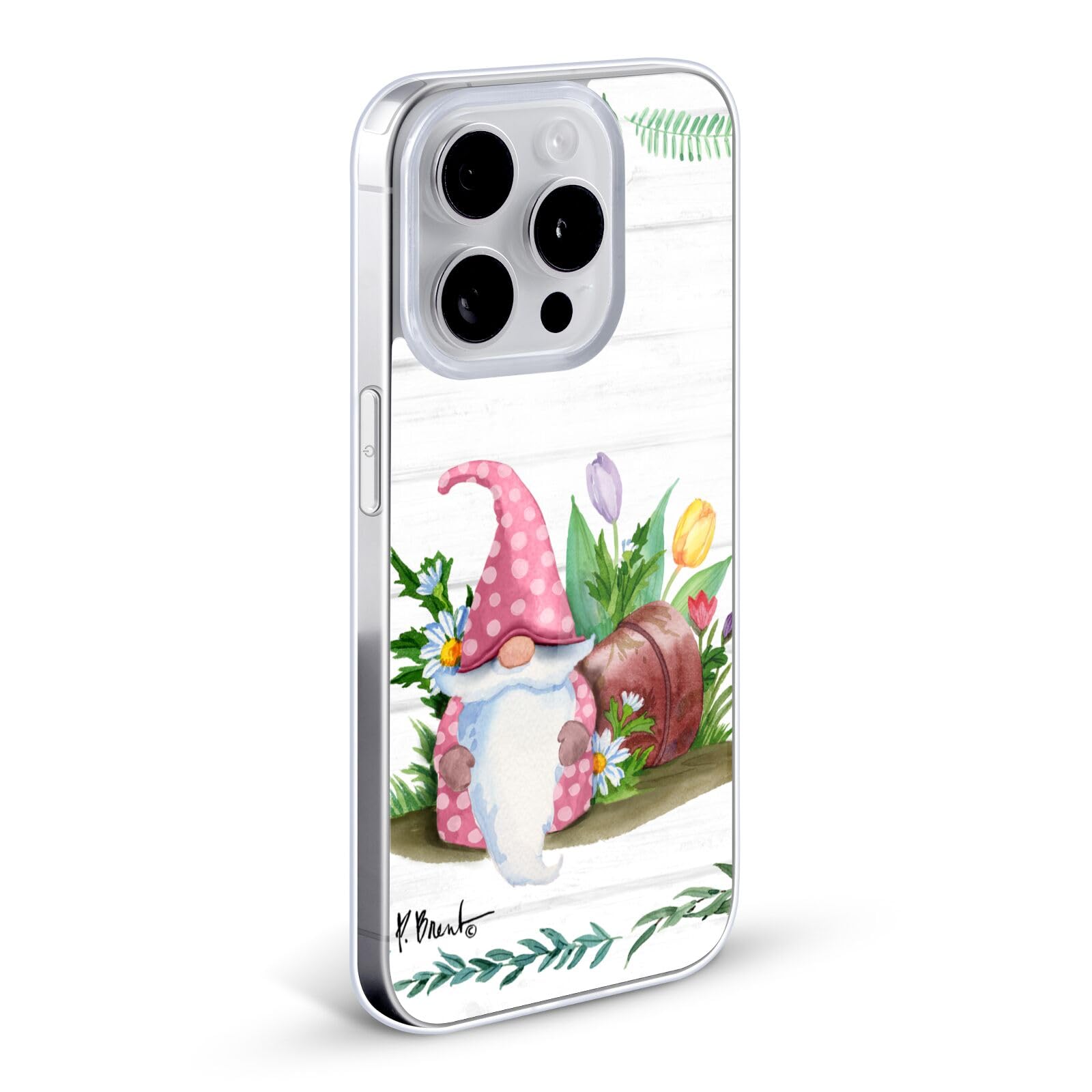 Officially Licensed Paul Brent Spring Gnome Wilderness Soft Gel Case for Apple iPhone 13 Pro Max - Durable Protective Phone Cover with Artistic Design, Perfect for Outdoor Adventures and Everyday Use