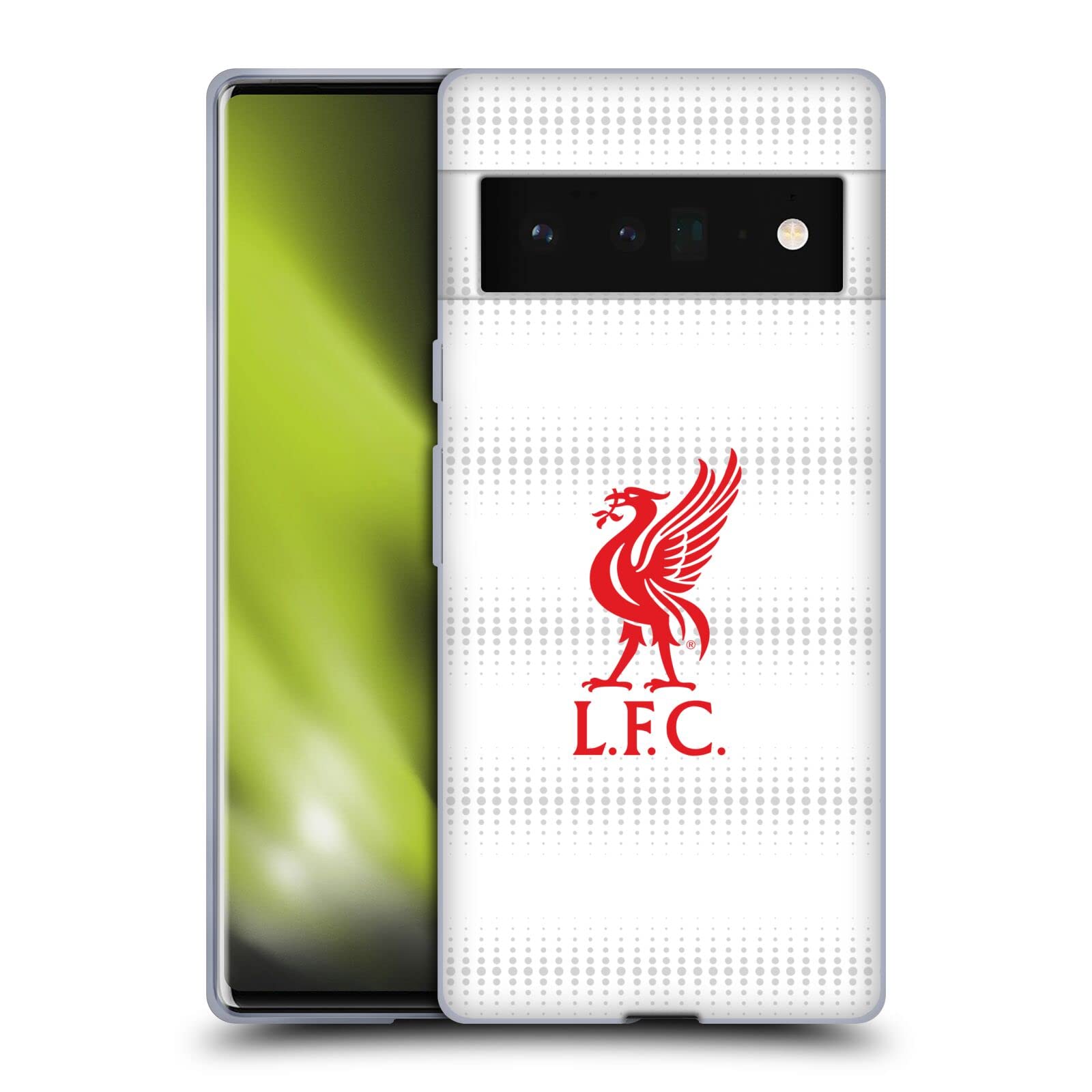Head Case Designs Officially Licensed Liverpool FC Red Logo & Liver Bird Soft Gel Case for Google Pixel 6 Pro - Perfect for Matchdays & Fan Showcases