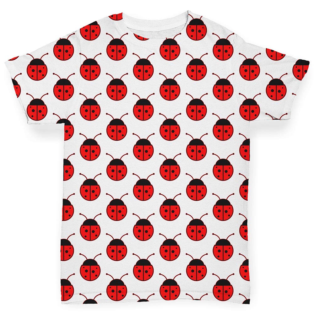 TWISTED ENVY Baby Girl Clothes - Adorable Ladybug Print Outfits for Newborns & Toddlers | Perfect for Photoshoots, Birthday Parties & Everyday Wear