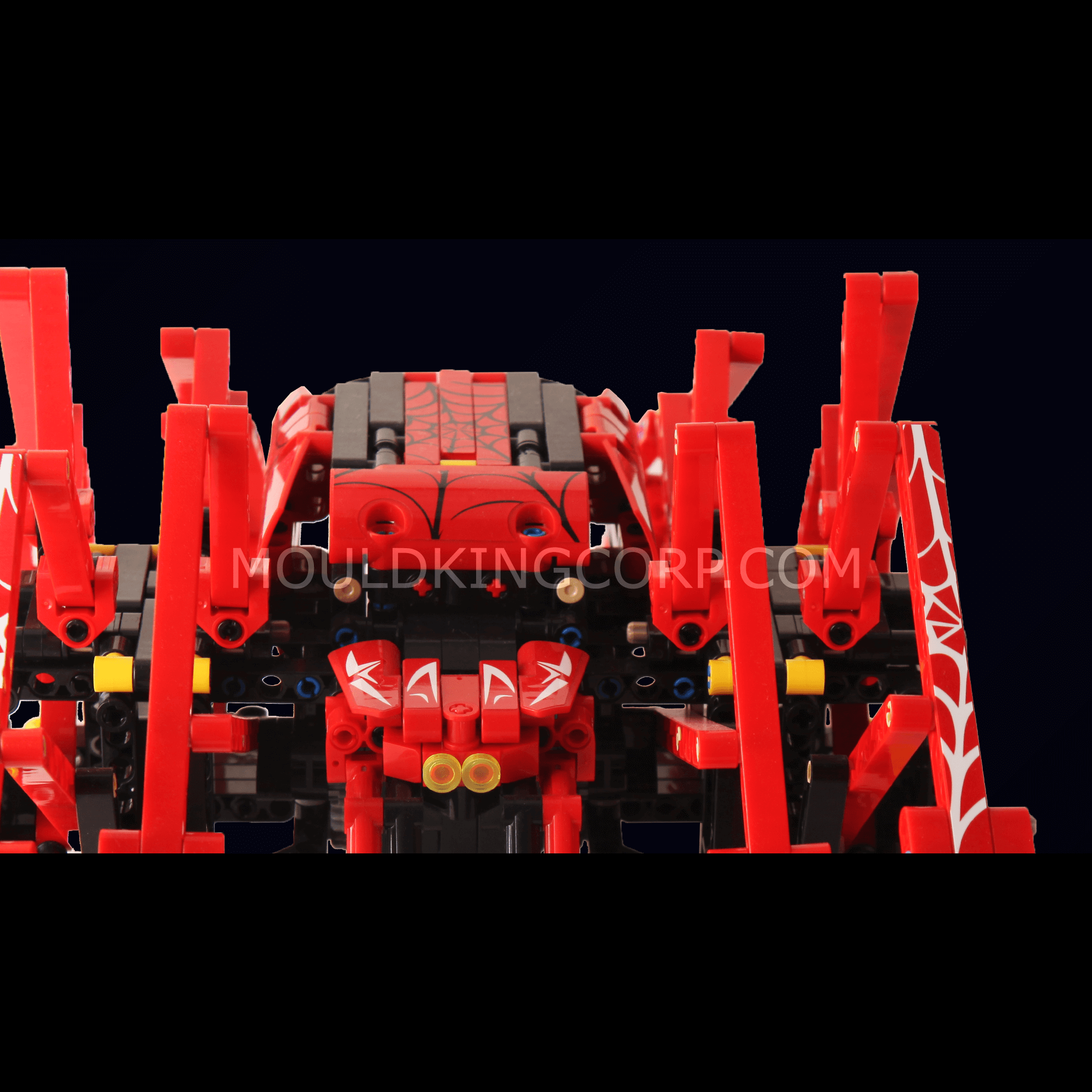 Mould King 15053 Remote Control Spider Robot Building Kit - 818 PCS STEM Toy for Kids & Adults | DIY Robotics Project for Halloween, Birthday Gifts & Science Learning