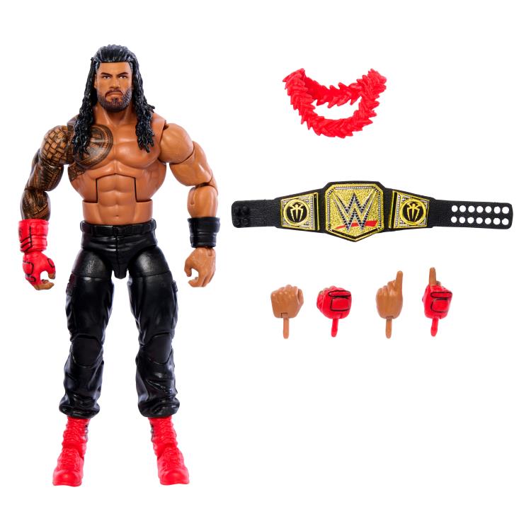 Roman Reigns WWE Elite Collection Top Picks 2025 Action Figure - Authentic Wrestling Collectible for Fans & Display - Perfect for Play, Gifts, and Memorabilia Collections