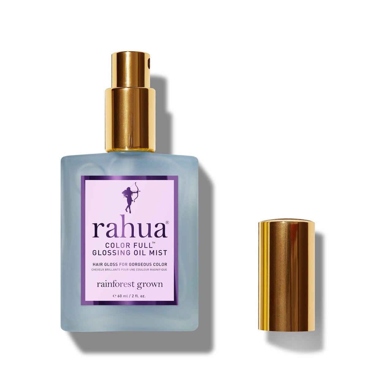 Rahua Color Full Glossing Oil Mist - Hydrating Hair Shine Spray for Frizz Control & UV Protection | Perfect for Dry, Damaged Hair & Salon-Quality Styling at Home