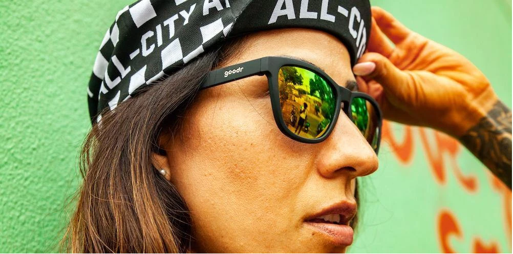 Goodr WHISKEY SHOTS WITH SATAN Sunglasses - Polarized UV Protection for Running, Cycling & Outdoor Activities
