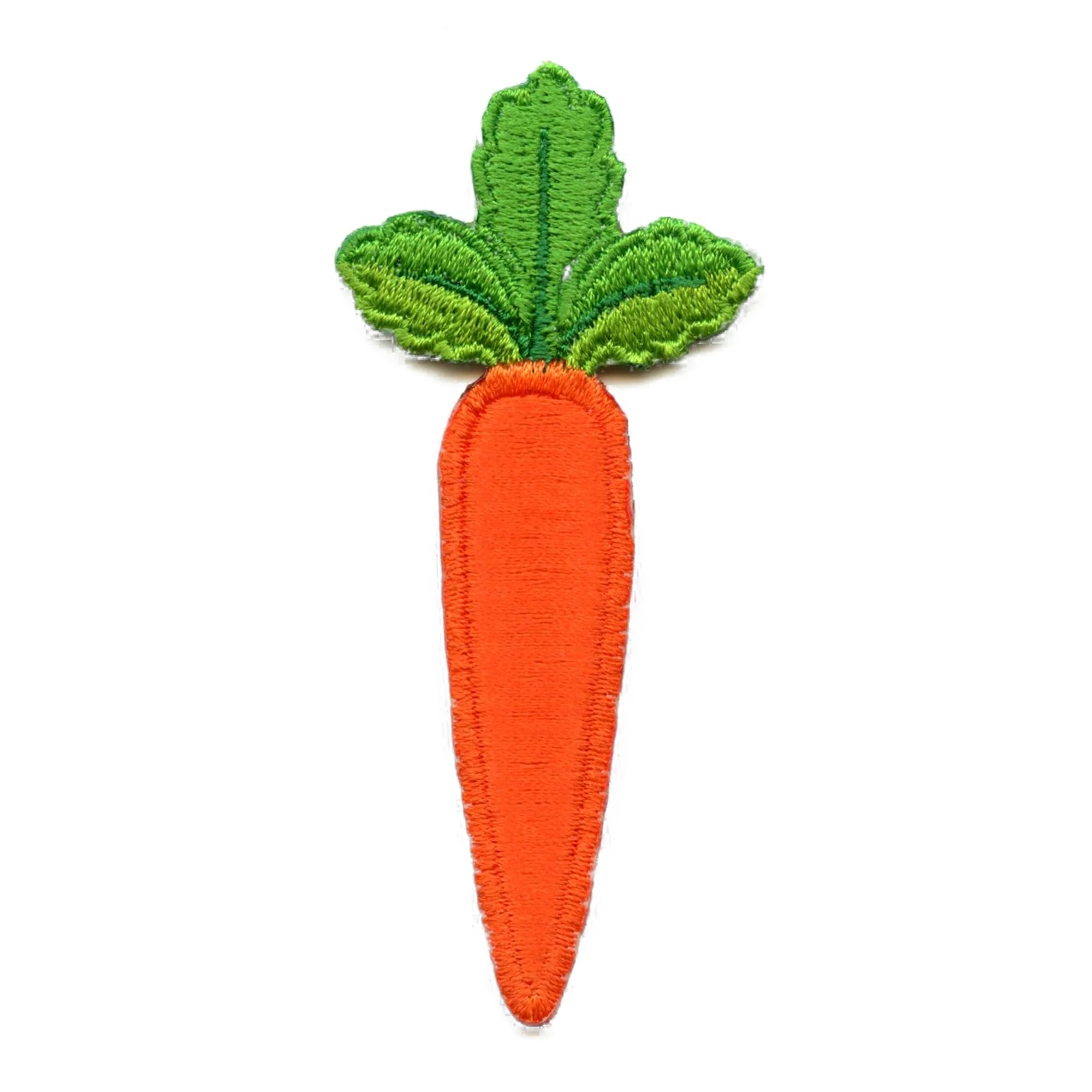 Easter Carrot Embroidered Iron On Patch for DIY Clothing, Hats, Bags - Fun Holiday Decoration & Costume Accessories