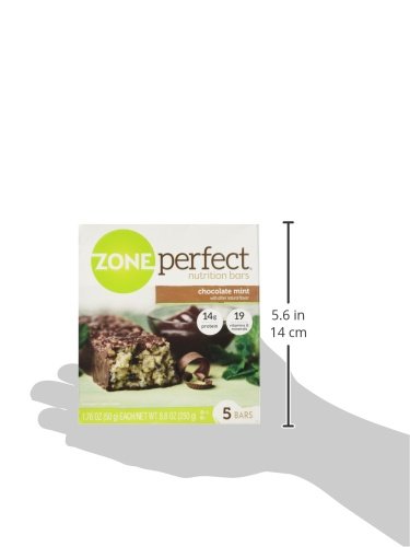 Zone Perfect Nutrition Bars - Chocolate Mint Flavor, 8.8 Oz (Pack of 2) | High Protein Snack for Weight Loss, Energy Boost & Post-Workout Recovery | Perfect for Gym, Office & On-The-Go Lifestyle