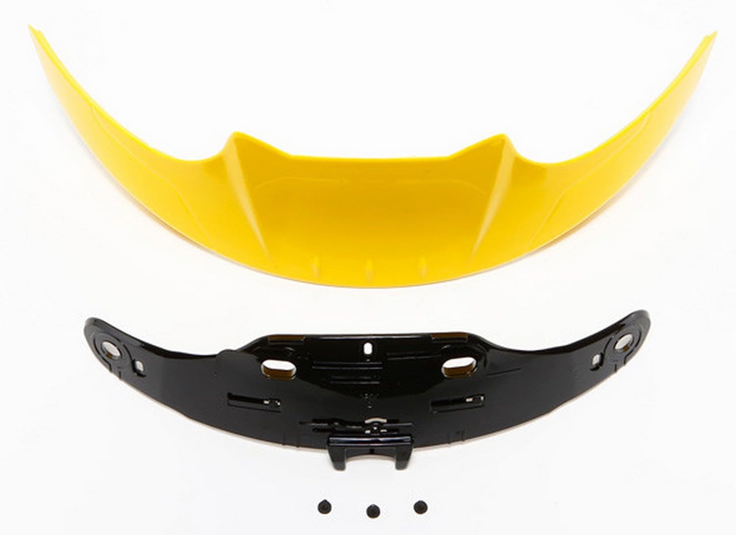 Shoei RF-1200 Motorcycle Helmet with Top Air Outlet - High Visibility Brilliant Yellow (One Size) - Perfect for Street Riding & Racing Safety Gear
