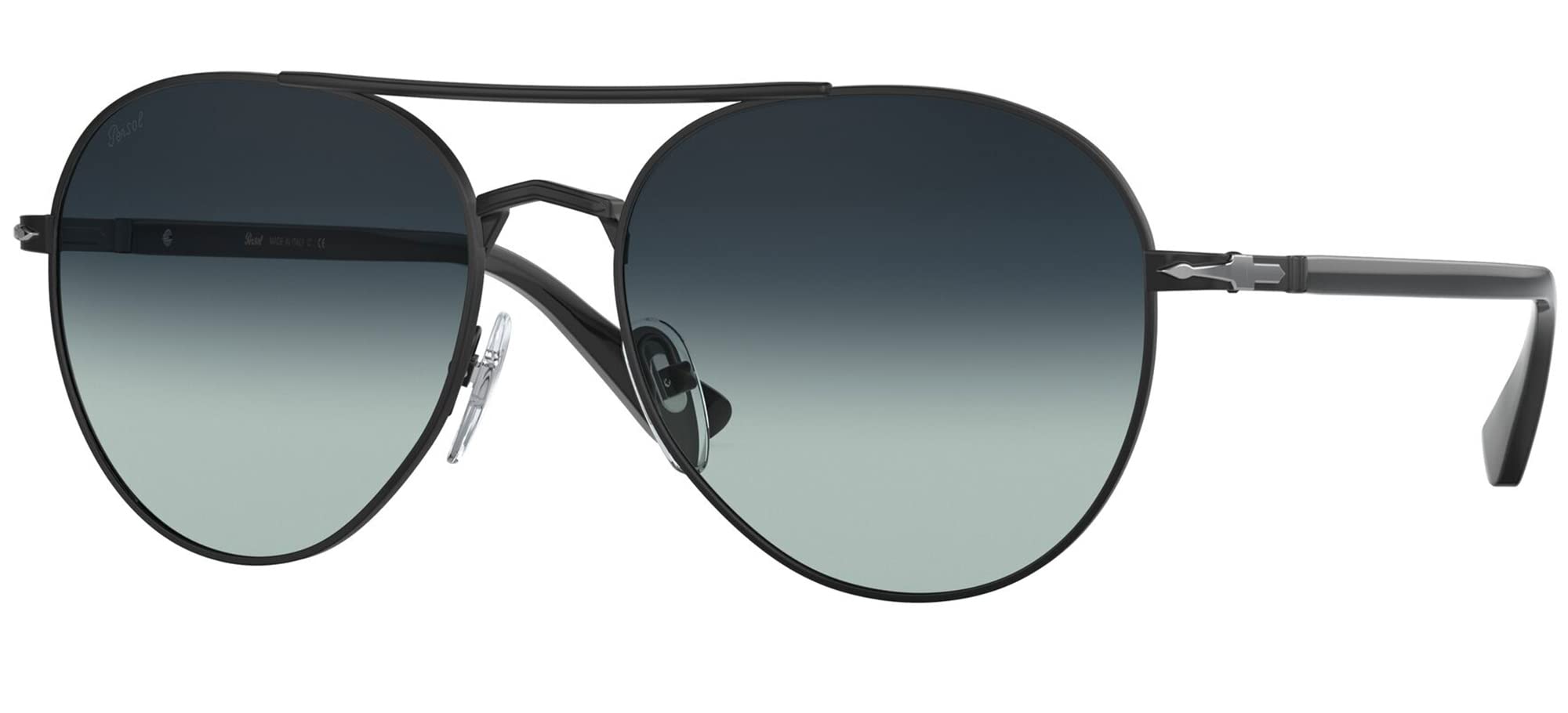Persol PO2477S Round Polarized Sunglasses for Men & Women - Classic Vintage Style UV Protection - Perfect for Driving, Travel & Outdoor Activities