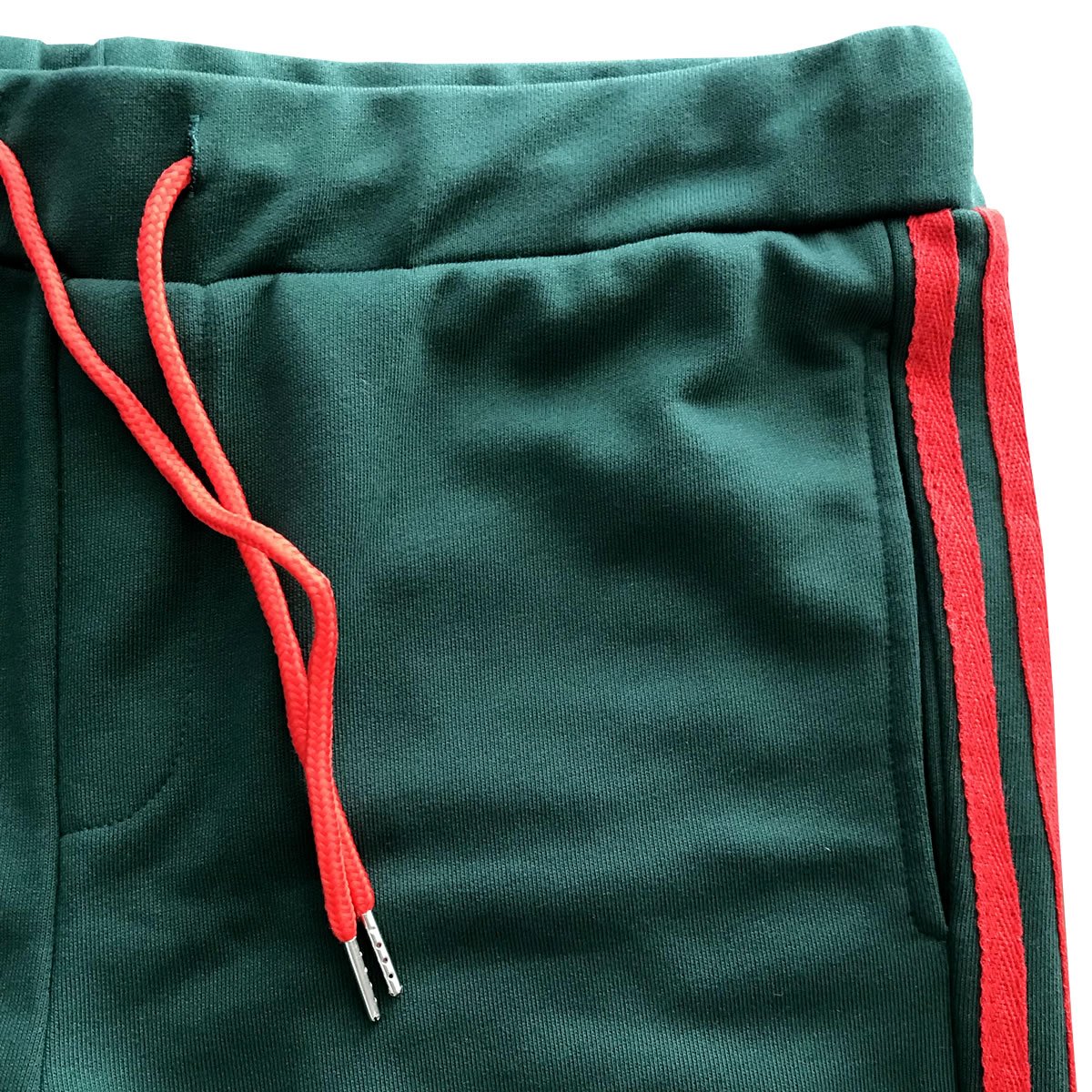 Kings Of NY Men's 2 Stripe Cotton Skinny Fit Jogger Sweatpants - Comfortable Casual Lounge Pants for Gym, Running, Travel & Everyday Wear