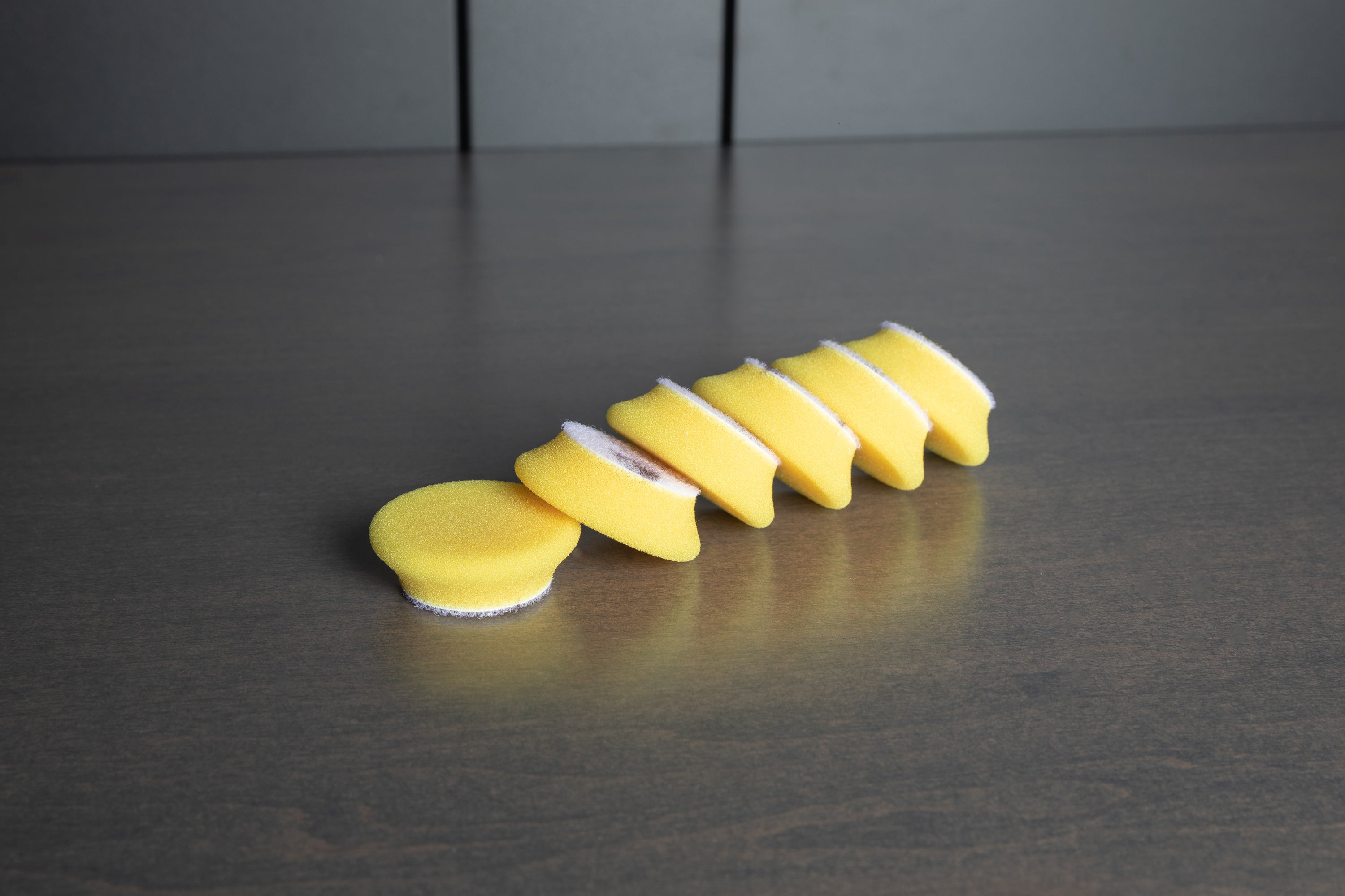 RUPES Yellow Fine Polishing Pads Set of 2 - Perfect for Car Detailing & Paint Correction - Professional Auto Buffing & Polishing Kit for Flawless Finish