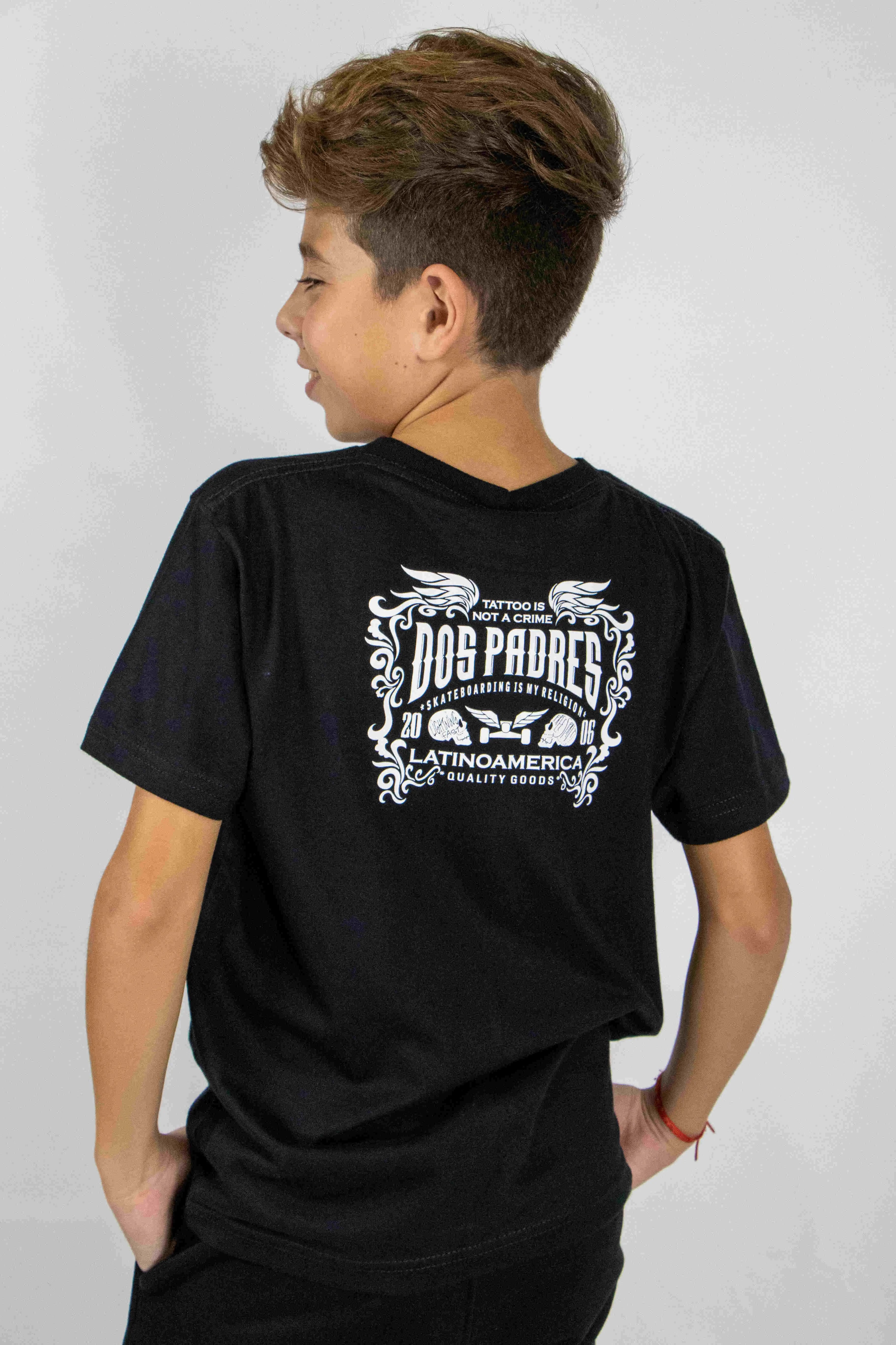 Kids' Truck Tattoo Graphic T-Shirt - Cool Father & Son Matching Outfits for Family Events, Road Trips & Casual Wear
