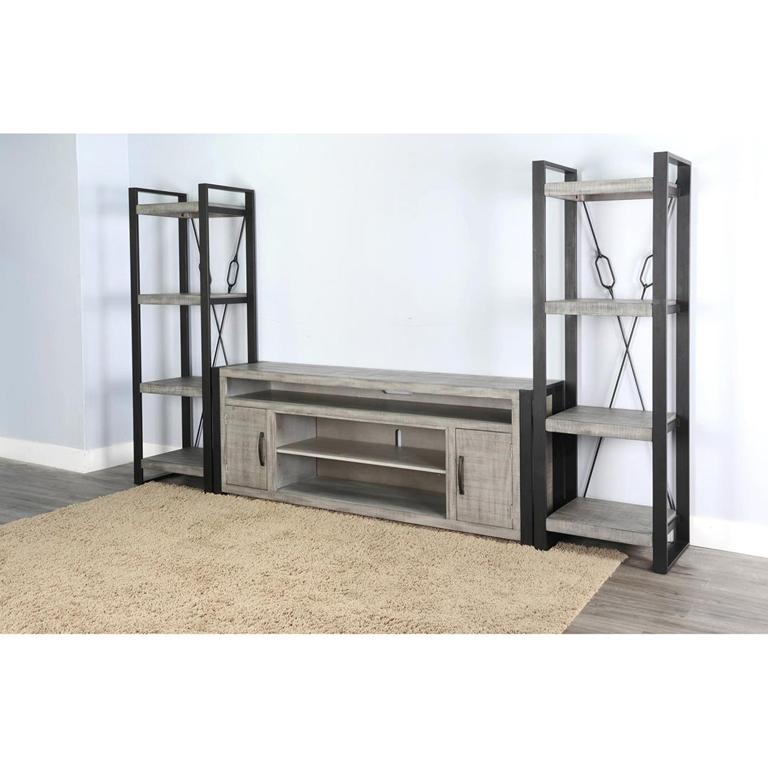 78 Inch TV Stand Media Console with Storage - Modern Entertainment Center for Living Room, Bedroom & Home Theater