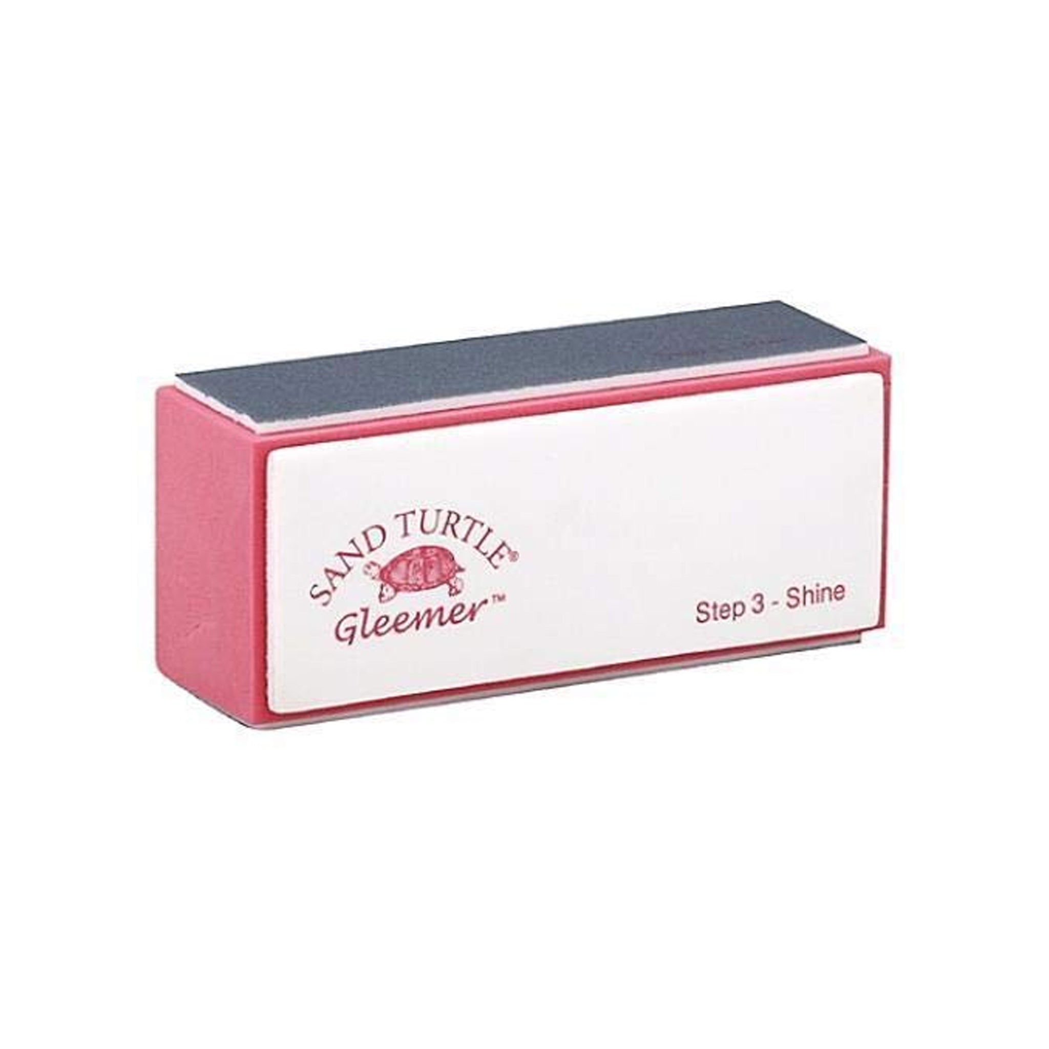 Soft Touch 4-Way Sand Turtle Nail Buffer Blocks - High Shine Nail File for Professional Manicures & Pedicures - Perfect for Salon, Home Use & Travel Nail Care