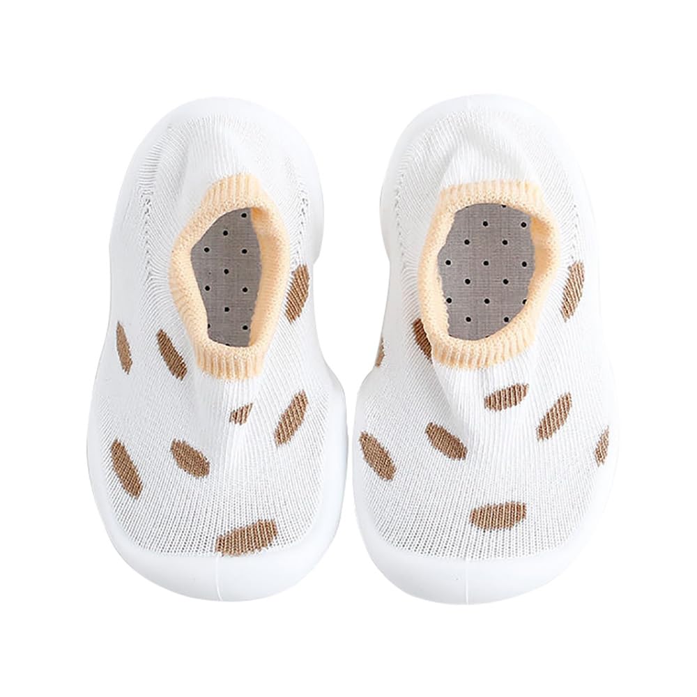 **Non-Slip Baby Slipper Socks for Boys & Girls – Soft Unisex Toddler House Shoes with Rubber Sole for Indoor & Crib Use – Perfect for Playtime & Cozy Home Wear**