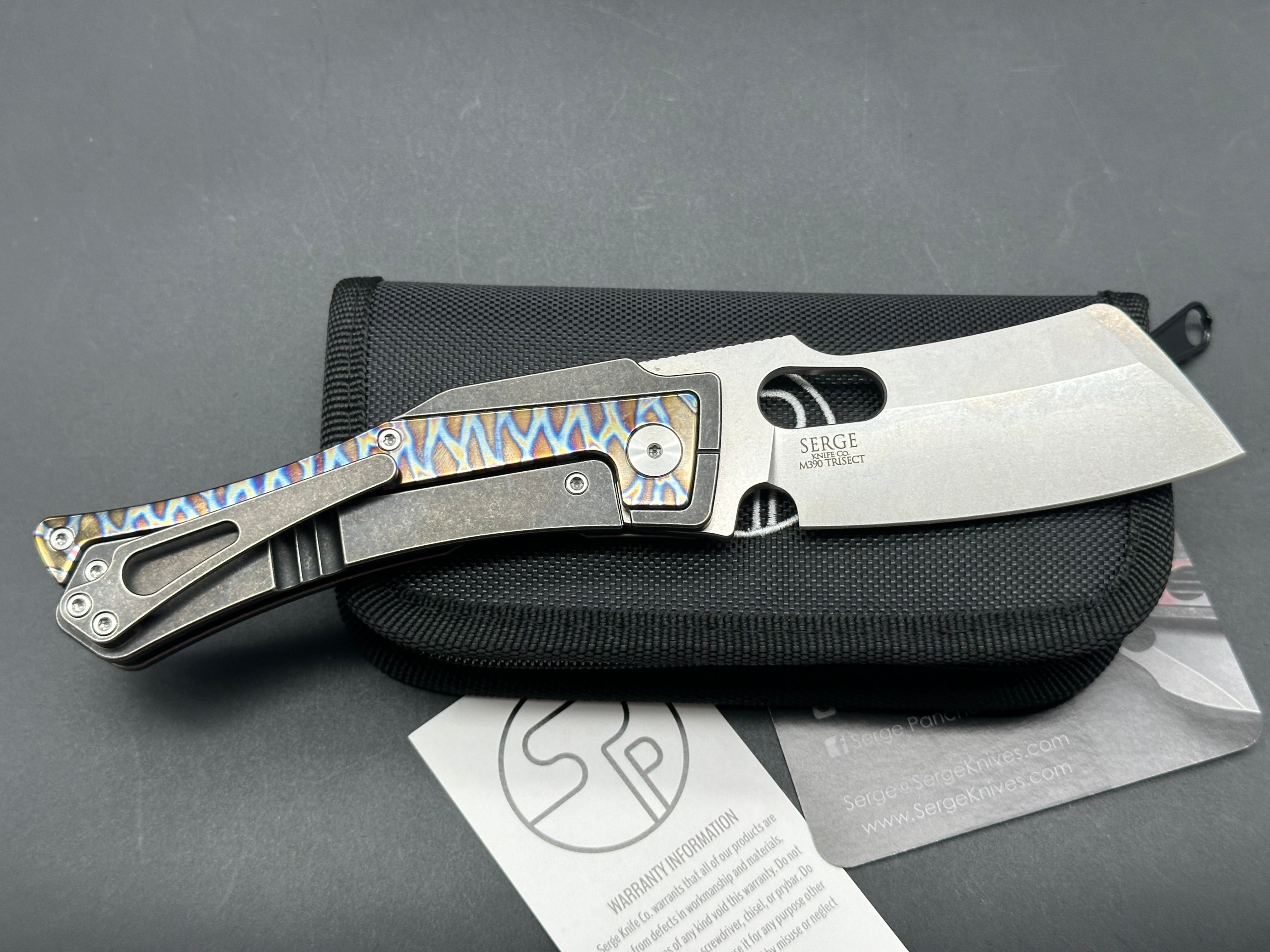 Serge Panchenko Trisect Folding Knife - 3.75