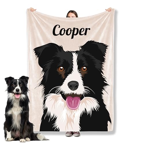 Pet Portrait Blanket
