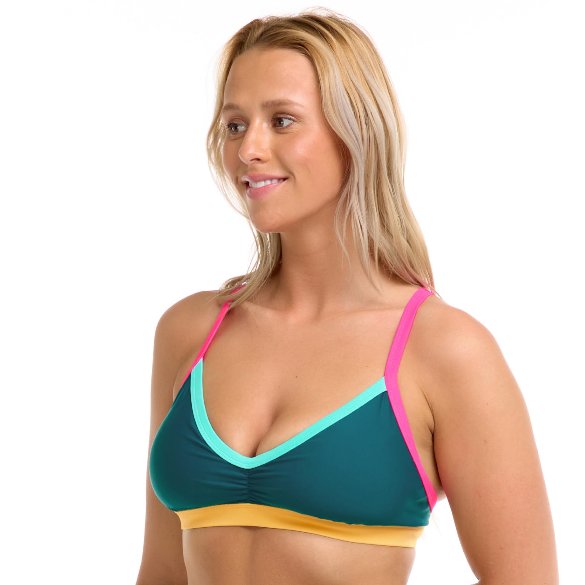 Body Glove Smoothies Drew Solid Bikini Top - D, DD, E, F Cup Swimwear for Women | Perfect for Beach, Pool & Summer Vacations