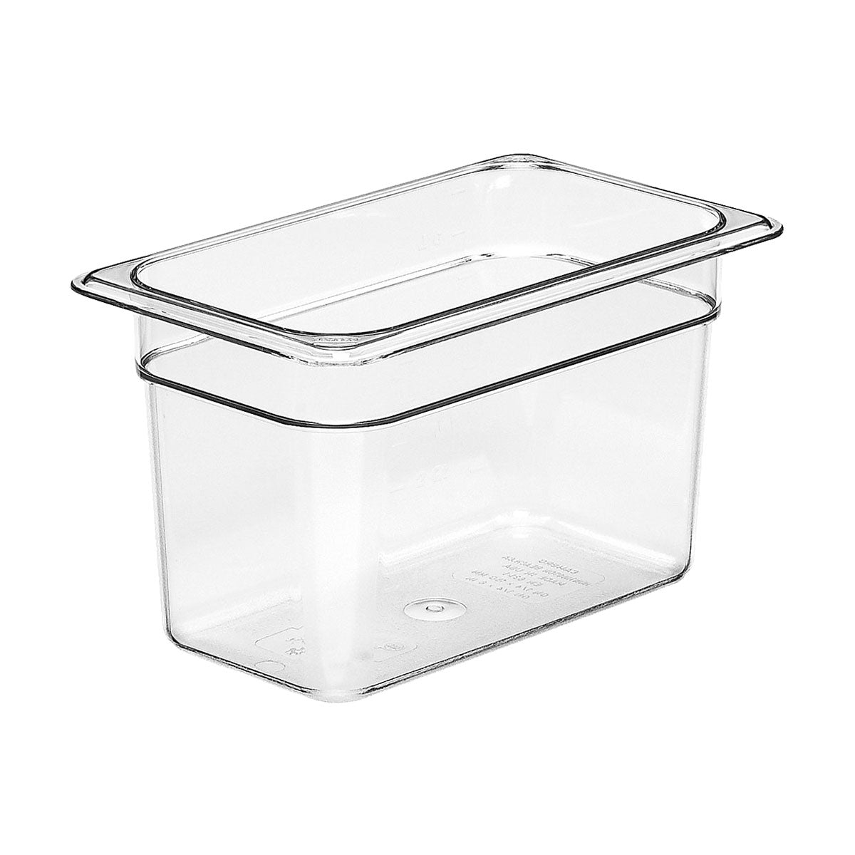 Cambro 46CW135 Camwear 1/4 Size Clear 6