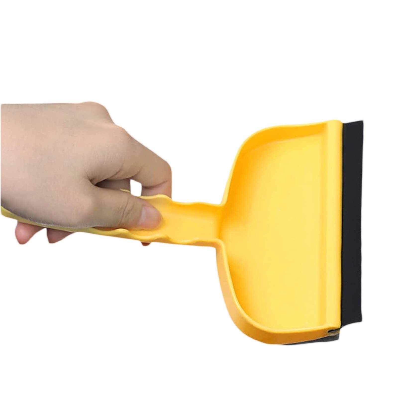 Leeonz Double Sided Glass Cleaning Brush - 2 in 1 Portable Sponge Window Wiper Scrubber - Effective Glass Washing Tool (Green) - Perfect for Home Windows, Mirrors, Shower Doors & Car Glass