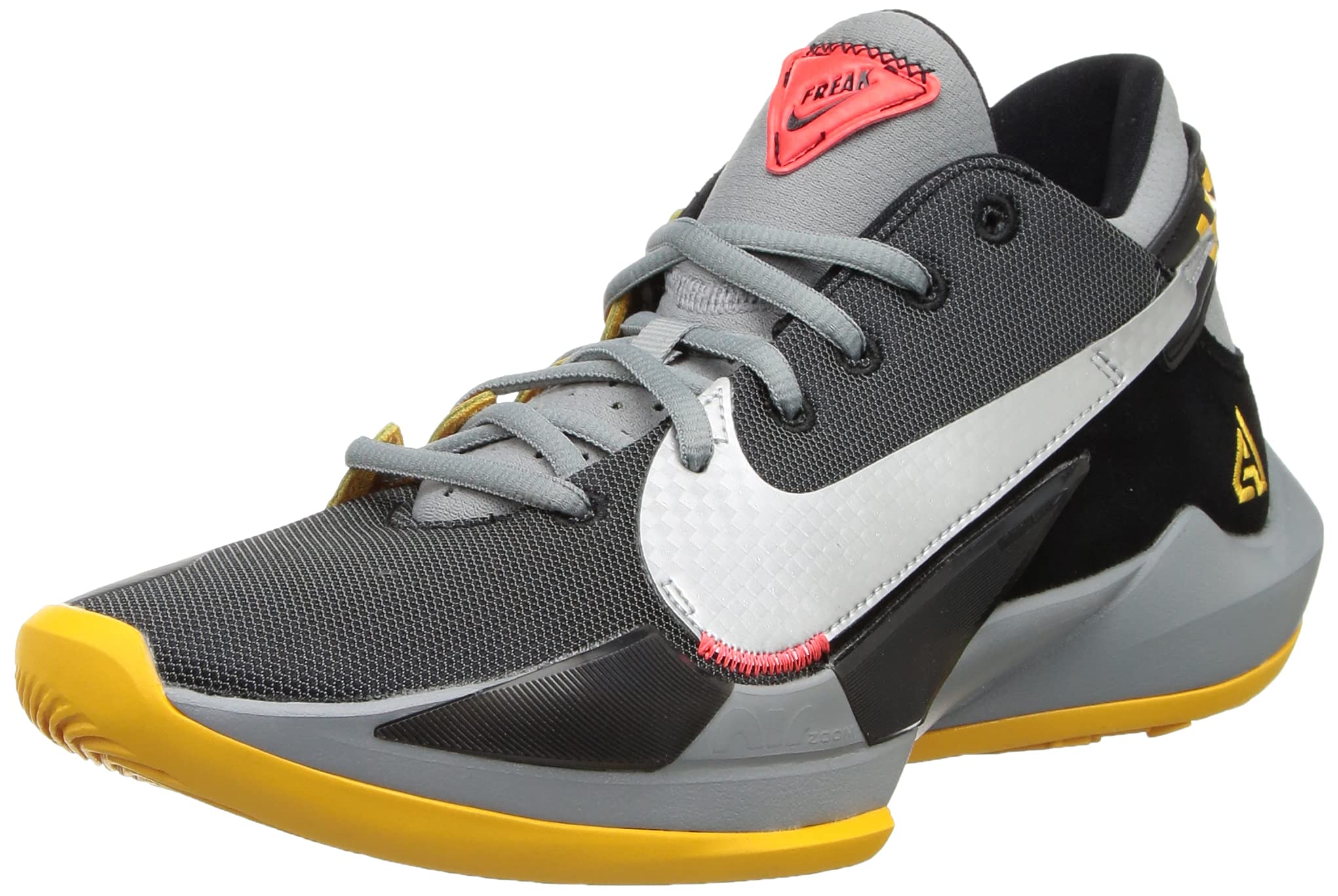 Nike Zoom Freak 2 Basketball Shoes for Men - High-Performance Court Sneakers with Responsive Cushioning | Perfect for Indoor/Outdoor Games, Training & Casual Wear