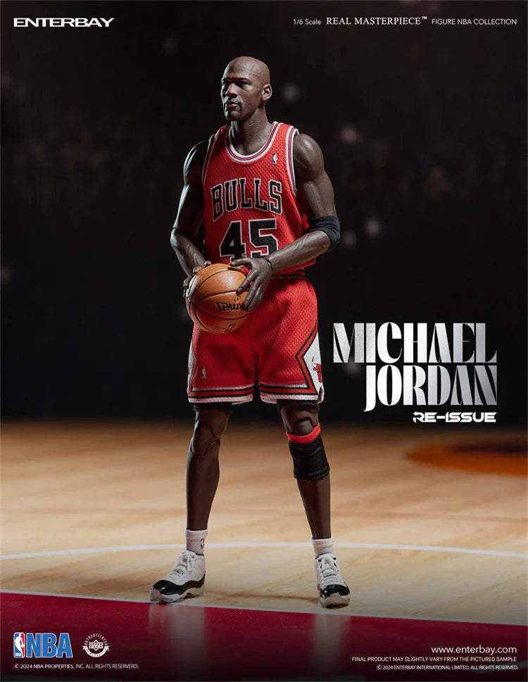 Enterbay Real Masterpieces 1/6 Scale NBA Chicago Bulls Michael Jordan 