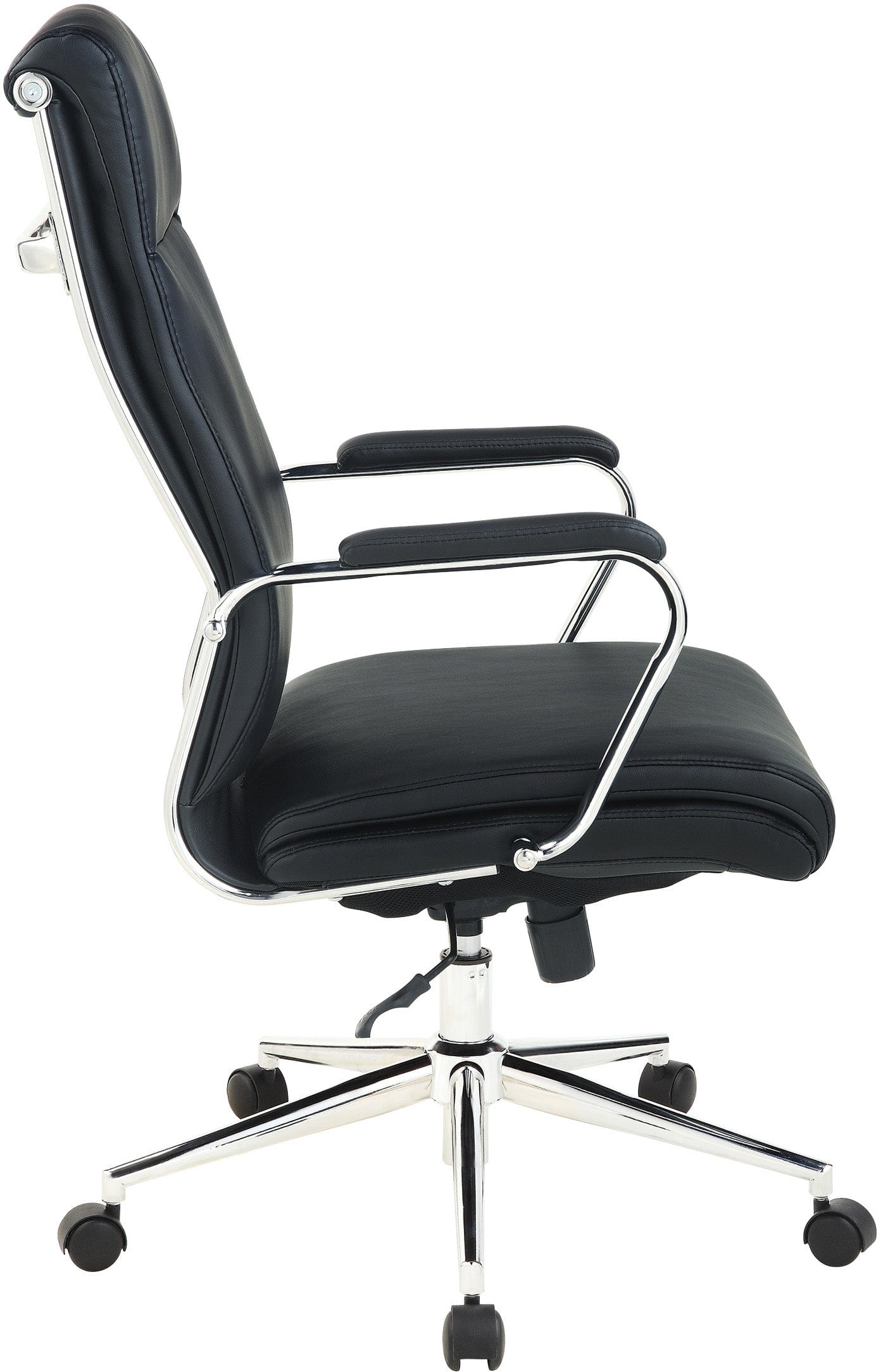 Office Star High Back Antimicrobial Vinyl Chair [920350C] - Ergonomic Office Chair for Home & Business Use, Comfortable Desk Chair for Long Hours Sitting