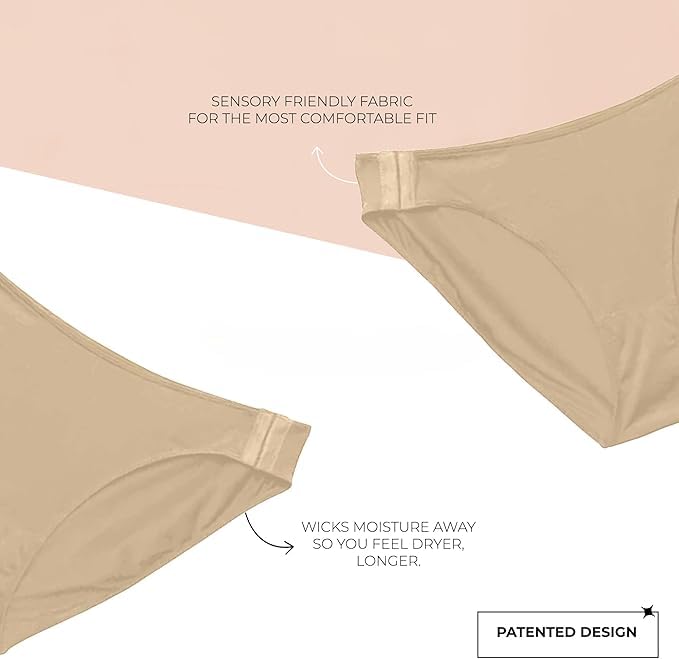 High Waist Panty with Velcro Fasteners - Comfortable & Adjustable Underwear for Women | Perfect for Everyday Wear, Workouts & Postpartum Support