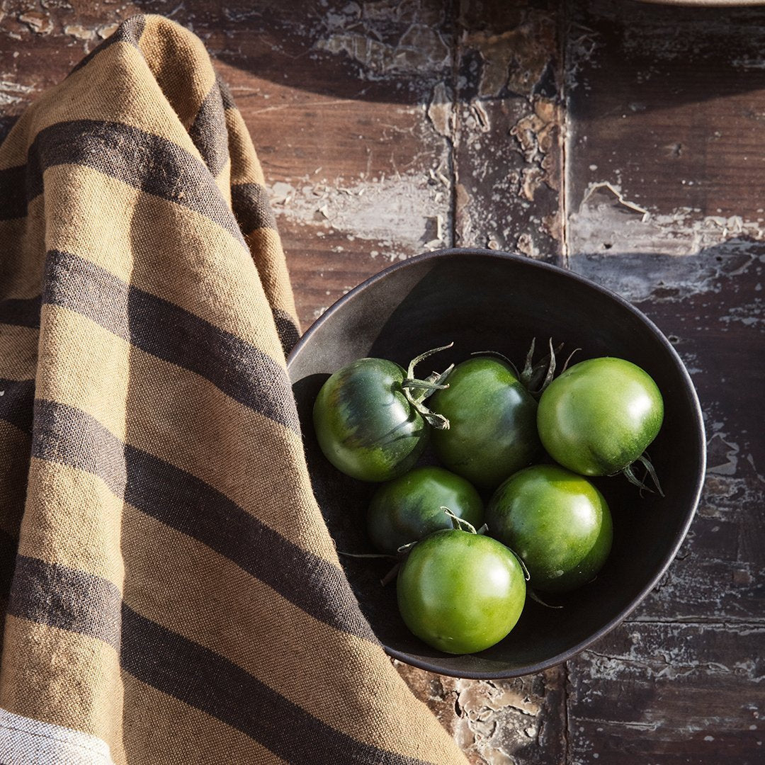 Ferm Living Hale Tea Towel - Premium Cotton Kitchen Towel for Drying Dishes, Cleaning & Decor - Perfect for Modern Kitchens & Home Decor