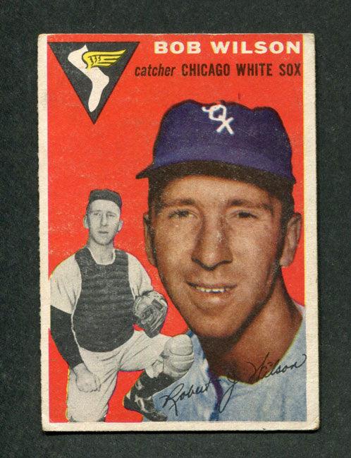 1954 Topps #58 Bob Wilson Chicago White Sox Vintage Baseball Card - Perfect for Collectors, Sports Memorabilia Fans & Gift Giving