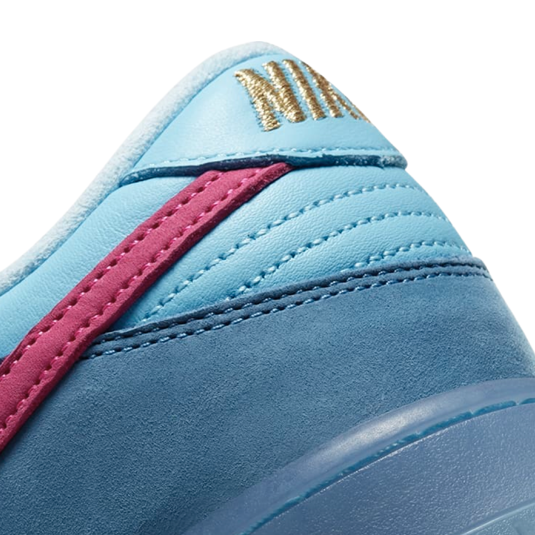 Nike Dunk SB Low Pro QS Run the Jewels Sneakers - Deep Royal Blue & Active Pink Colorway | Men's Skateboarding Shoes for Streetwear & Casual Wear