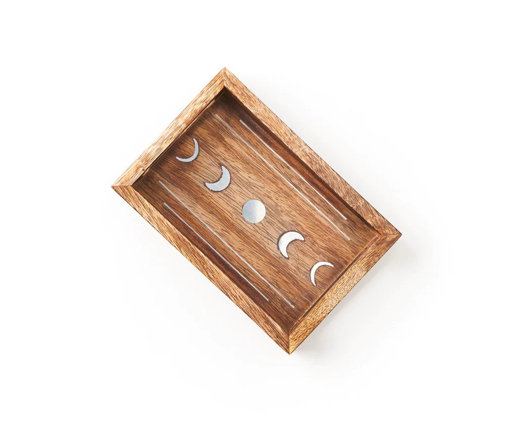 Celestial Trinket Tray - Elegant Jewelry Dish for Rings, Earrings & Small Accessories | Perfect for Vanity, Dresser & Nightstand Organization | Home Decor Gift Idea