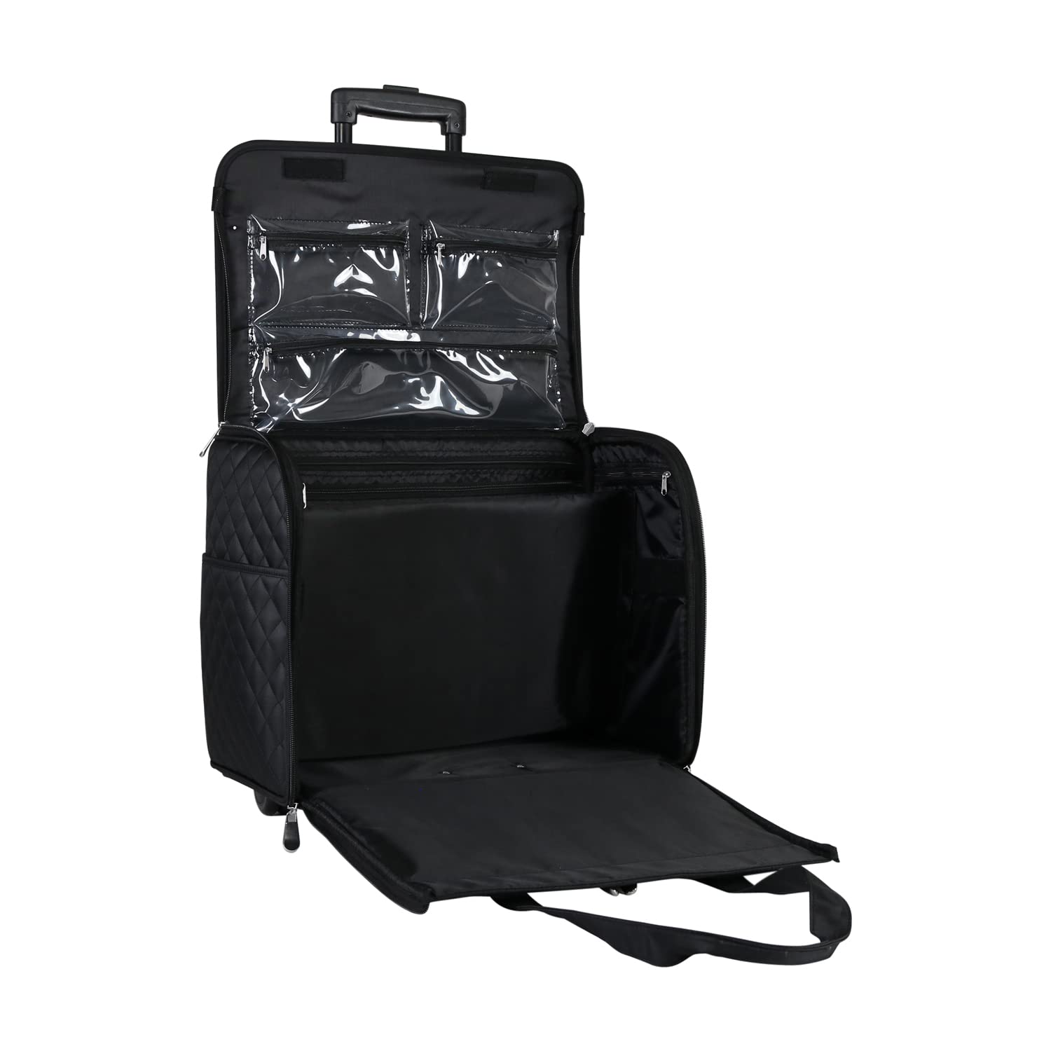 Mary Teacher Rolling Tote - Durable School Bag for Educators & Travel