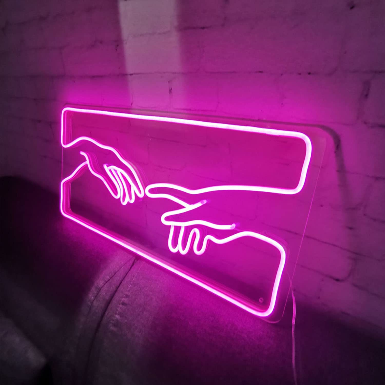Custom LED Neon Light Signs - Pink Wall Decor for Bedroom, Bar, Office, Wedding & Party | Energy-Efficient & Durable for Home, Cafe, Hotel & Club Decorations