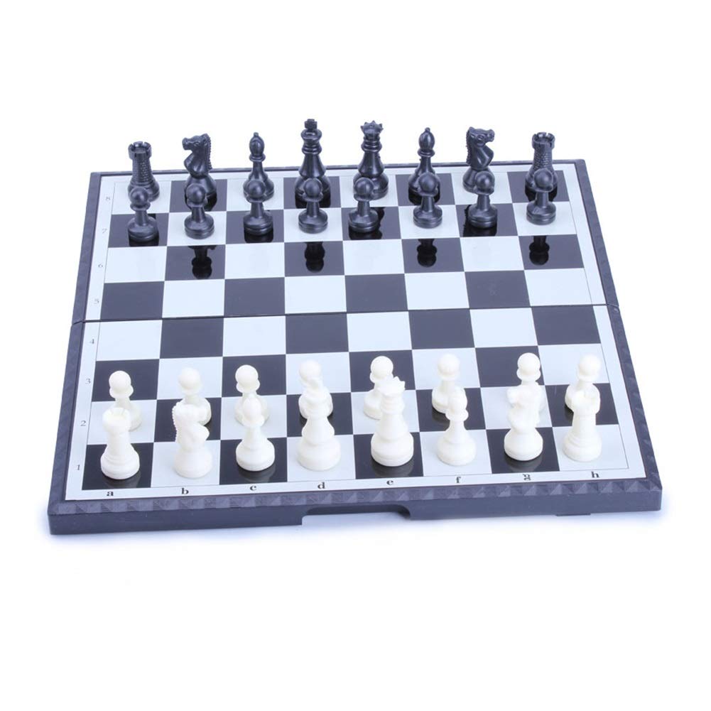 Premium Magnetic Chess Set for Adults - 3D International Chess Board with Optional Sizes (Small) - Perfect for Home, Office & Travel Games