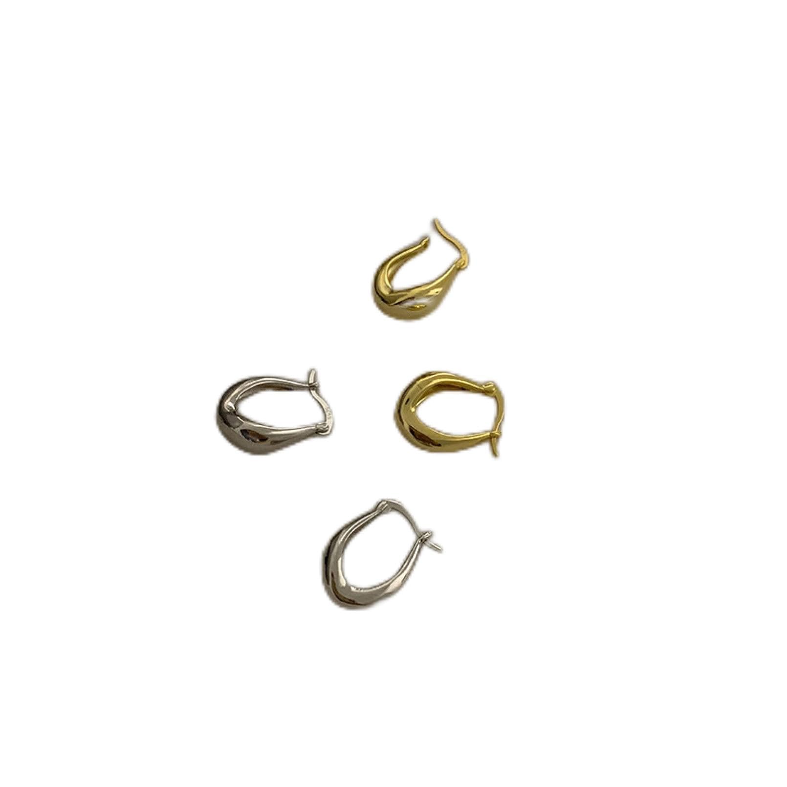 925 Sterling Silver Drop Earrings for Women - Geometric Gold Plated Stud Earrings, Elegant Party Jewelry Gifts for Girlfriend, Wife, Sister, Daughter & Mother | Perfect for Birthday, Anniversary & Special Occasions